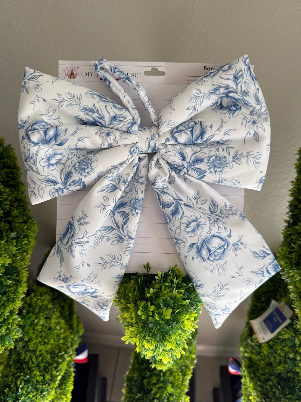 My Texas House Floral Decorative Bow